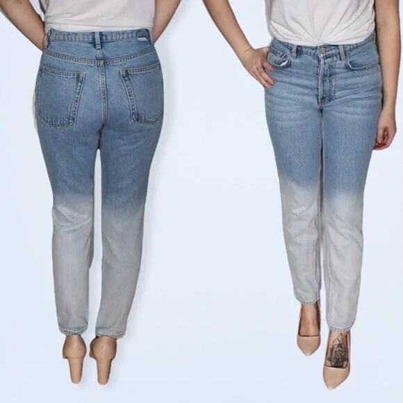 Boyish by HER NWT The Billy Ombre Blade Runner High Waist Button Fly Skinny Jean - Picture 9 of 9